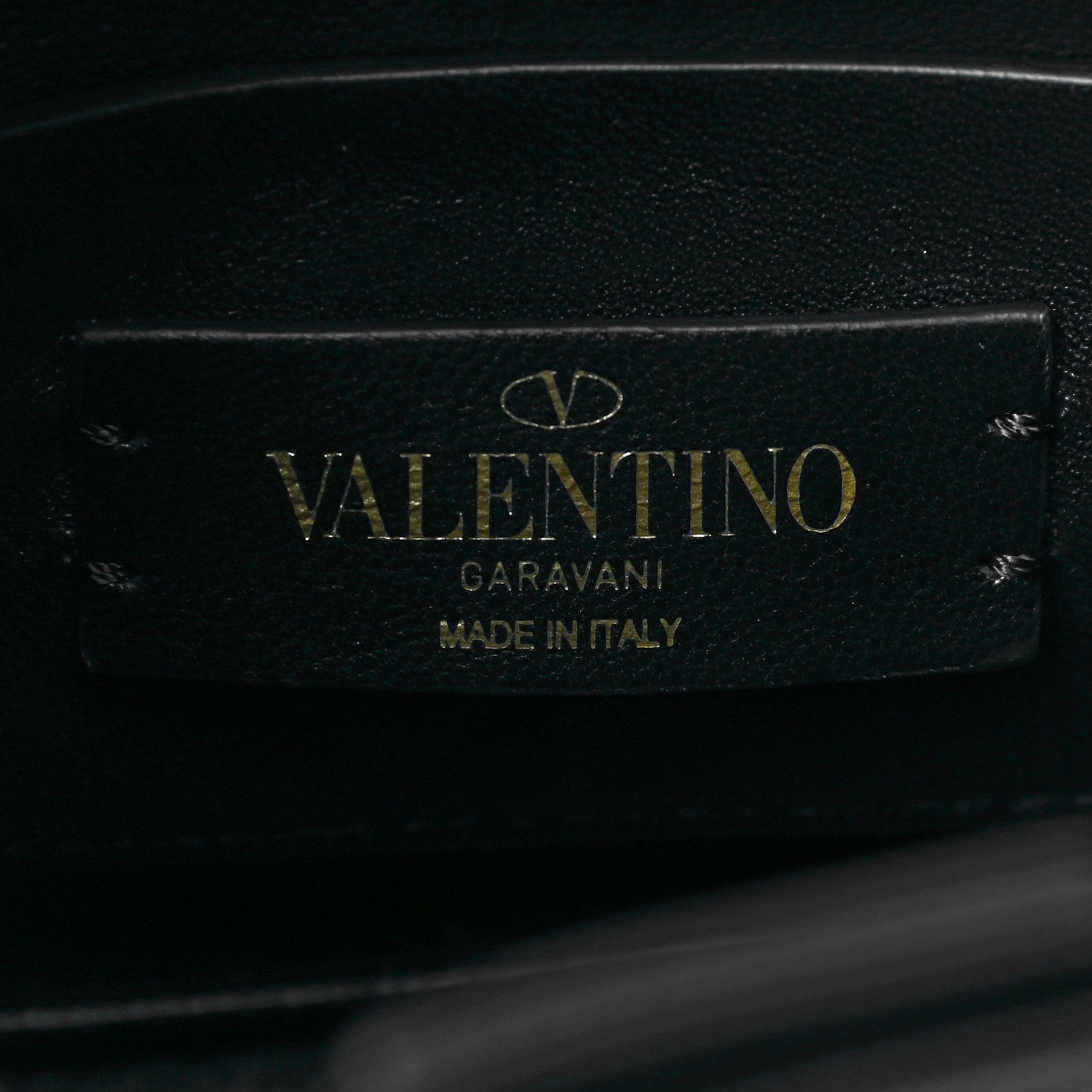 Valentino Garavani Nappa Mini Roman Stud The Handle Bag Black 6 of 9