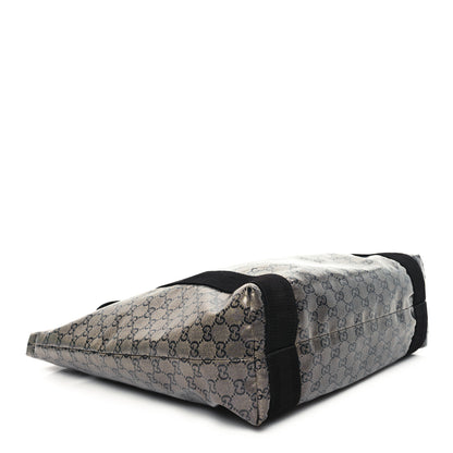 Gucci Crystal Monogram Medium Vertical Tote Black 4 of 12