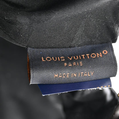 Louis Vuitton Polyester Silk Monogram LV Get Ready Cap M Black 7 of 8