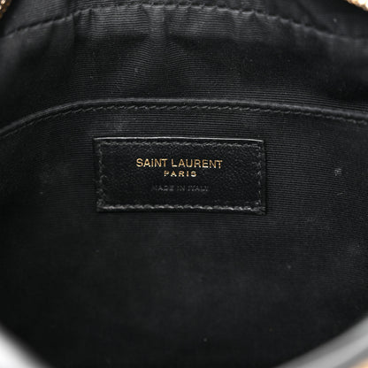 Saint Laurent Raffia Canvas Monogram Lou Camera Bag Naturel 6 of 12
