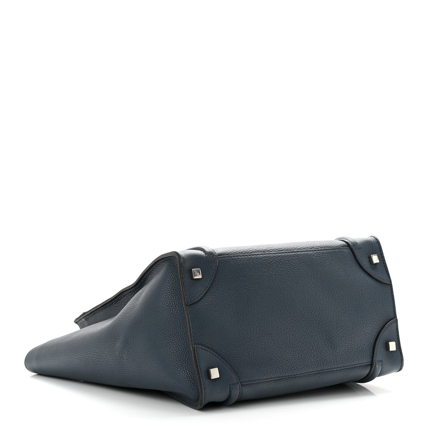 Drummed Calfskin Mini Luggage Orage