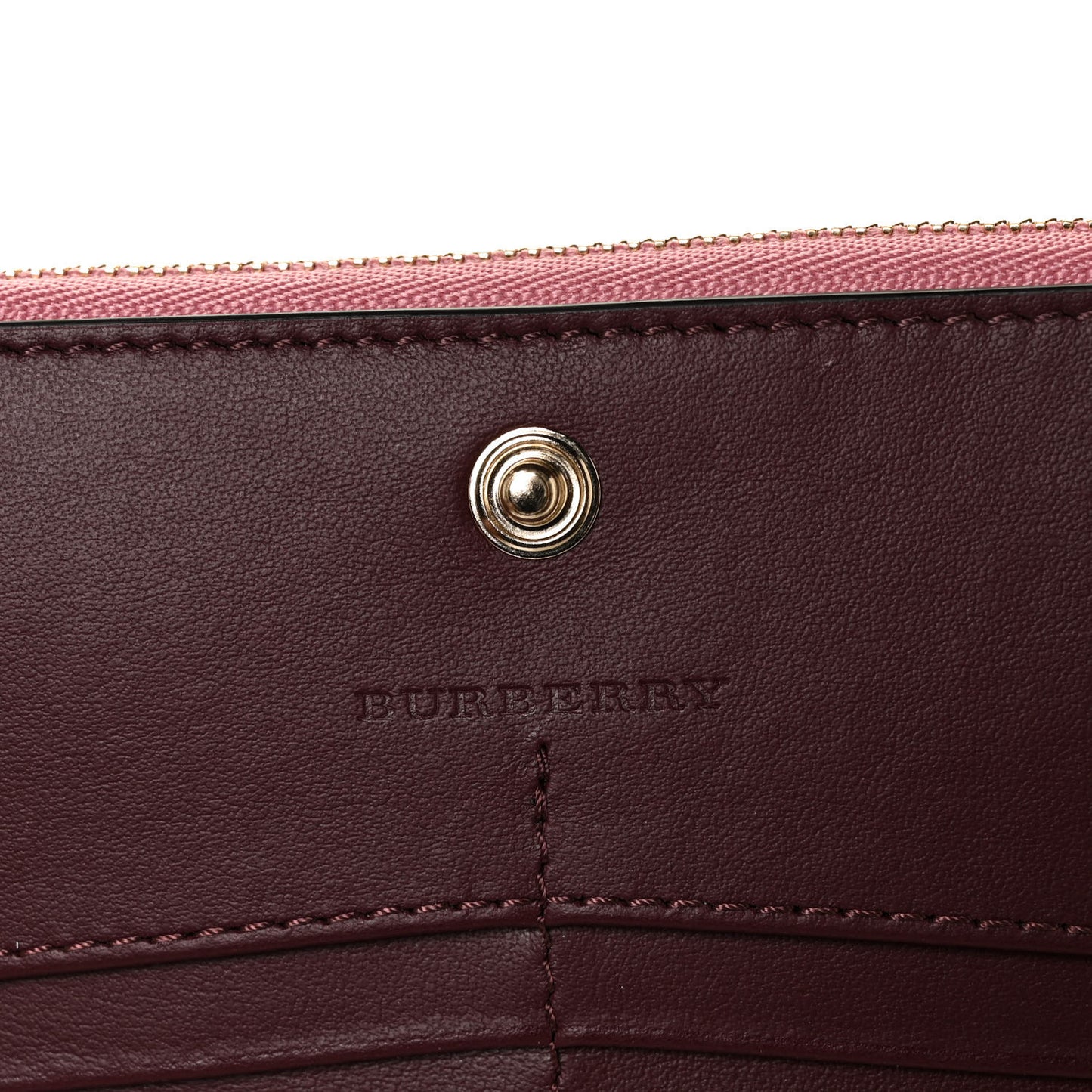 Calfskin Alvington Continental Wallet Pale Orchid