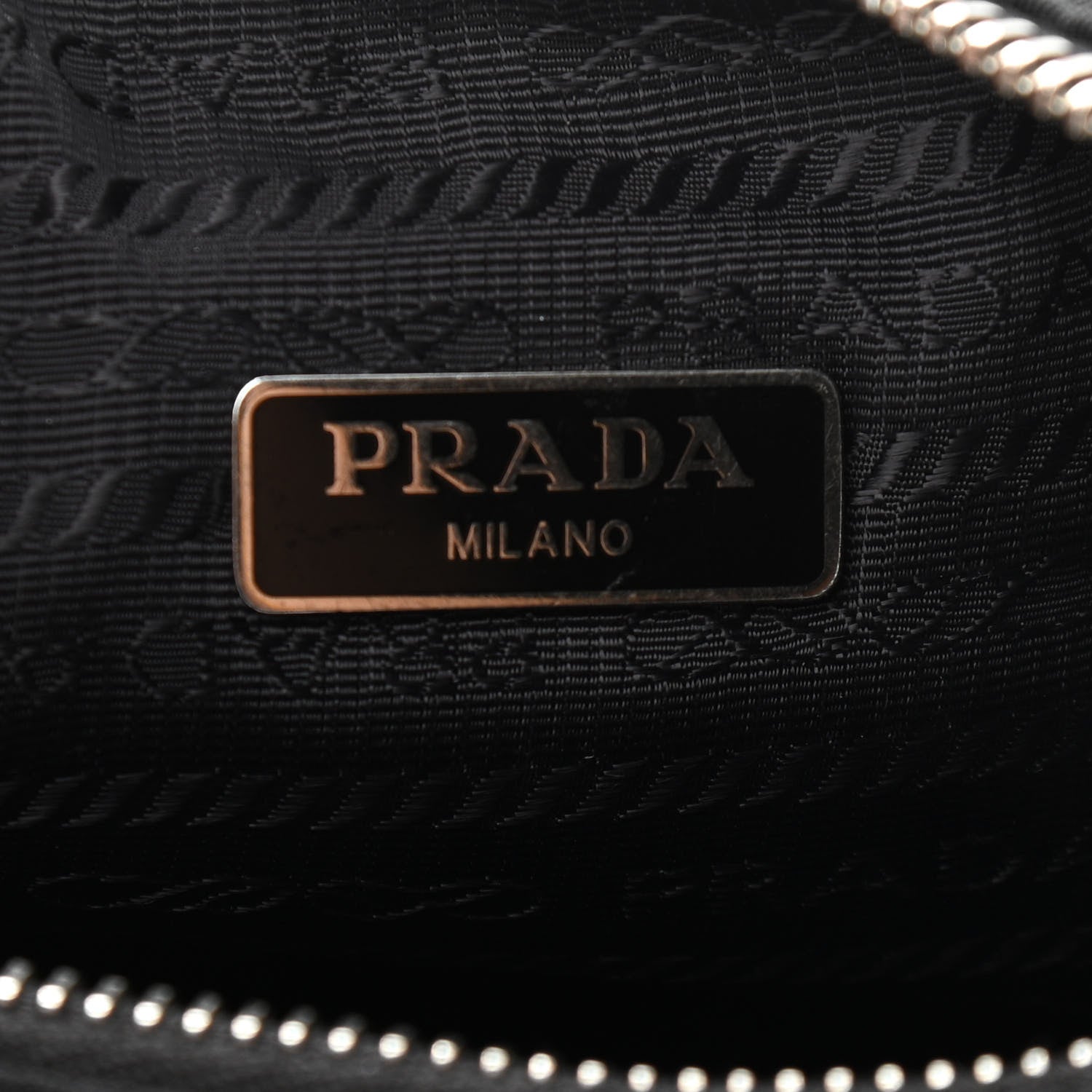 Prada Nylon Re-Edition 2005 Shoulder Bag Black 6 of 13