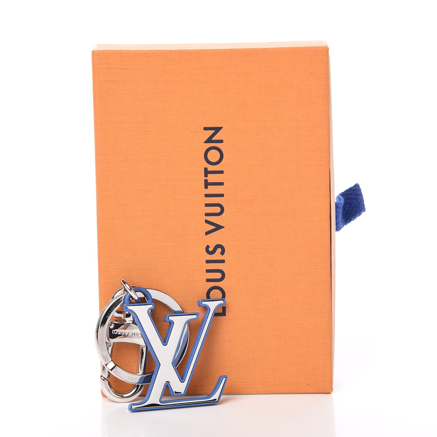 Louis Vuitton LV Chromatic Bag Charm and Key Holder Blue 3 of 3