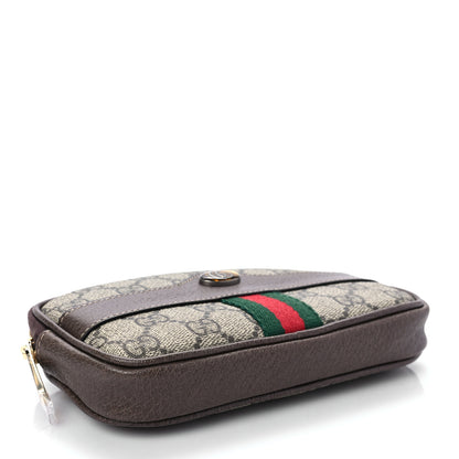 Gucci GG Supreme Monogram Ophidia Belted iPhone Case 75 30 Dark Brown 4 of 9