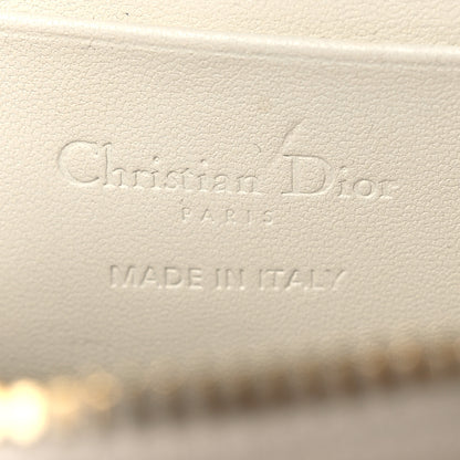 Christian Dior Lambskin Cannage Lady Dior Phone Holder Latte 6 of 14