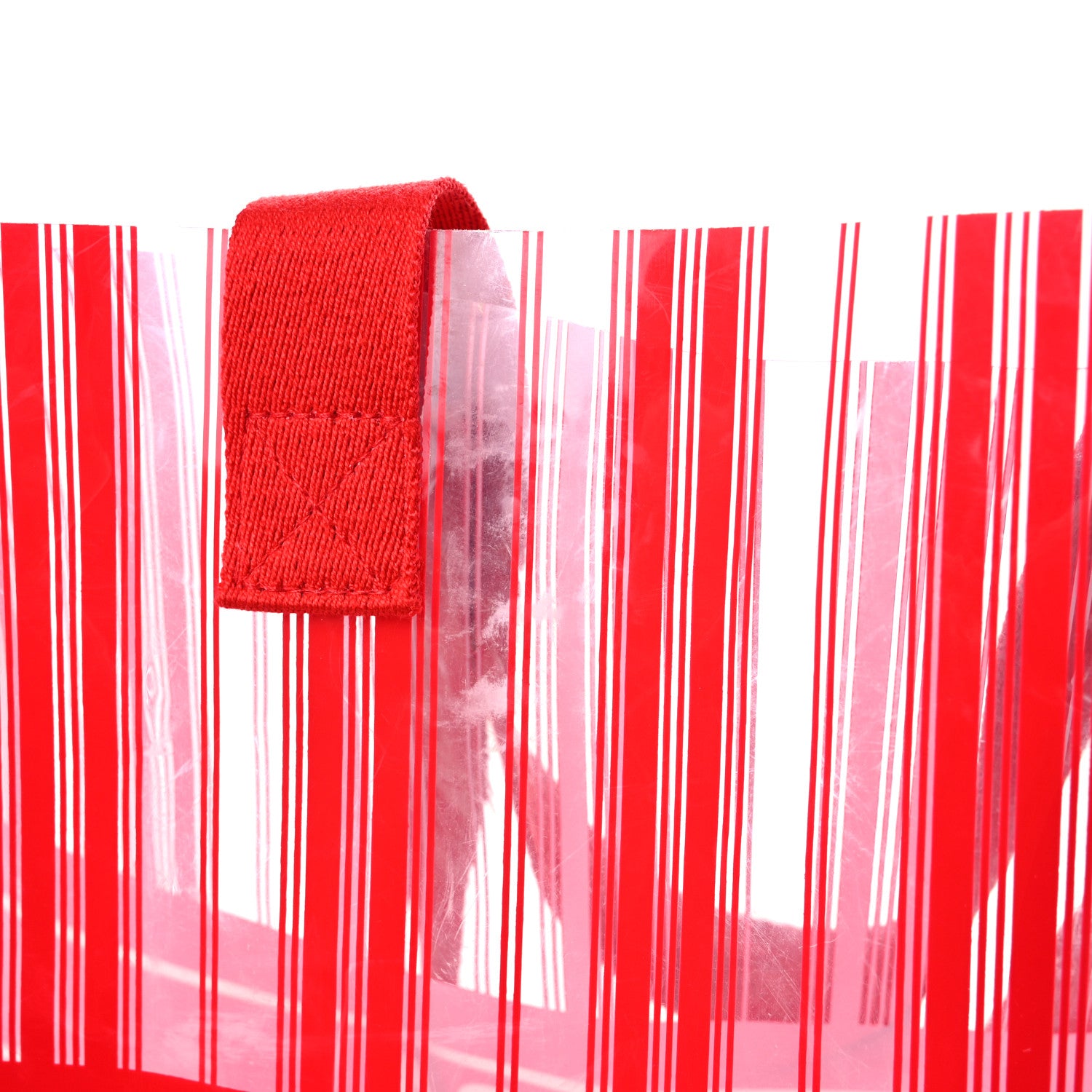Christian Dior PVC Diorivera Tote Red 10 of 10