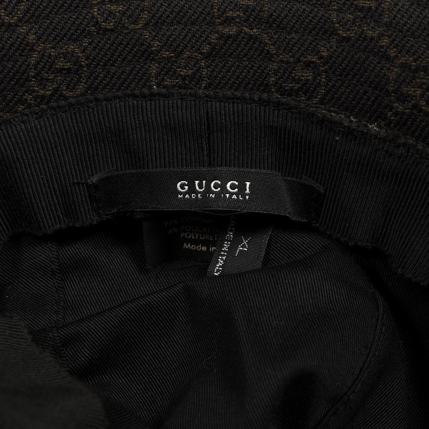 Monogram Bucket Hat XL Dark Brown