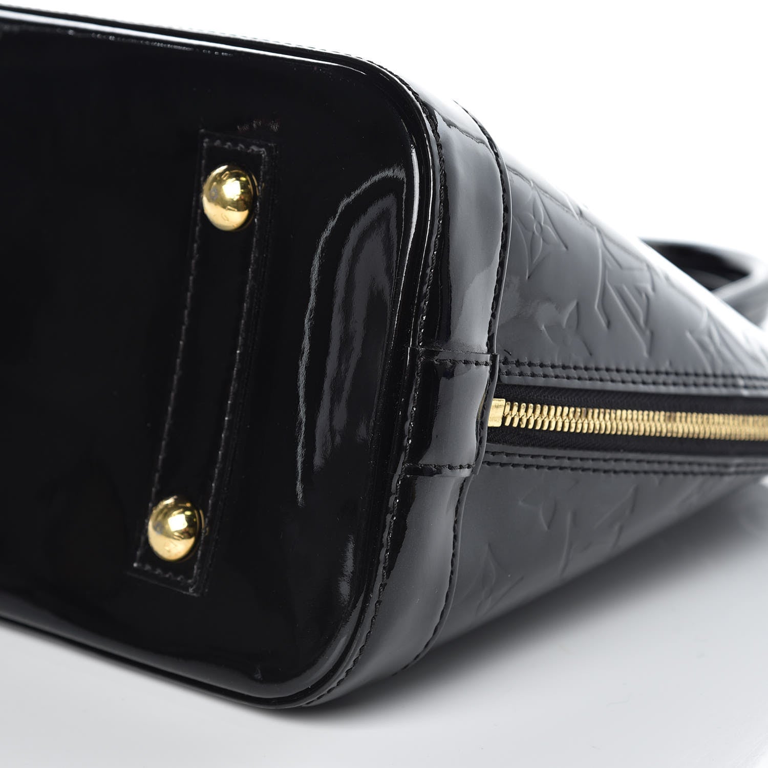 Louis Vuitton Vernis Alma PM Noir Magnetique 8 of 9