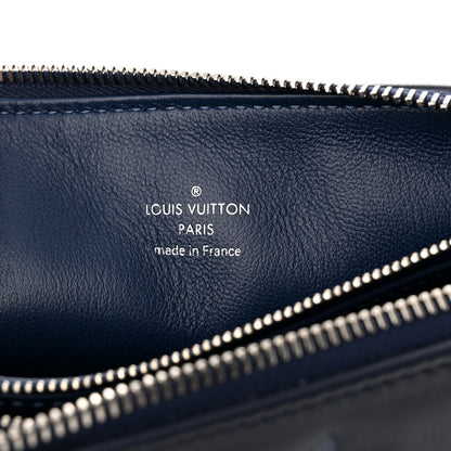 Louis Vuitton Lambskin Embossed Monogram Coussin PM Navy 6 of 12