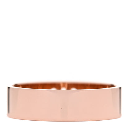 Hermes 18K Rose Gold Diamond PM H D'Ancre Ring 58 8.5 3 of 5