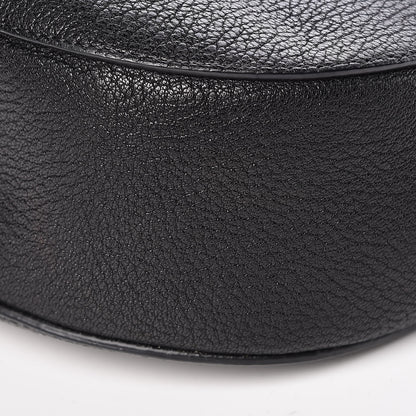 Chloe Grained Lambskin Drew Shoulder Bag Black 9 of 9