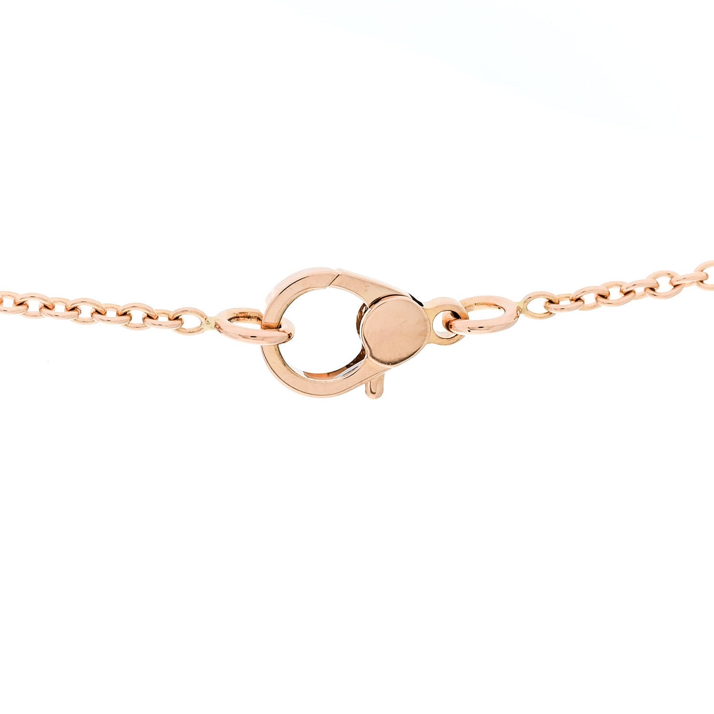 18K Rose Gold Diamond Finesse Pendant Necklace