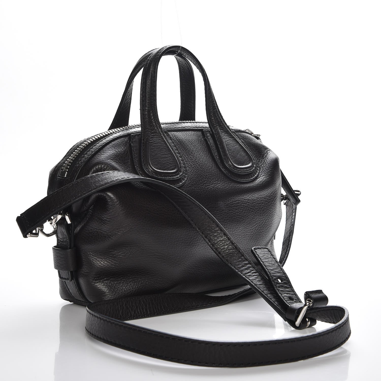 Givenchy Waxed Calfskin Micro Nightingale Black 3 of 7