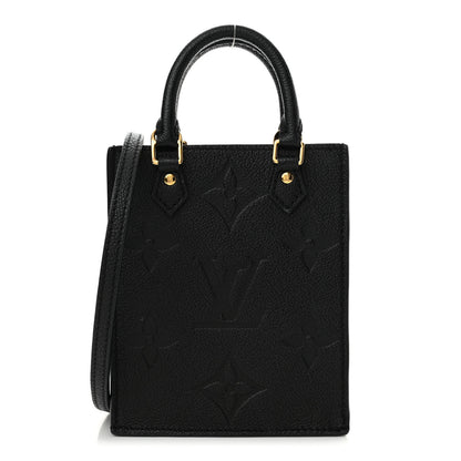 Louis Vuitton Empreinte Monogram Giant Petit Sac Plat Black 1 of 10
