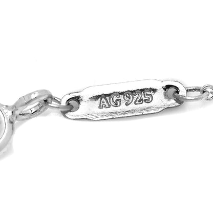 Tiffany Sterling Silver Small T Smile Pendant Necklace 6 of 6