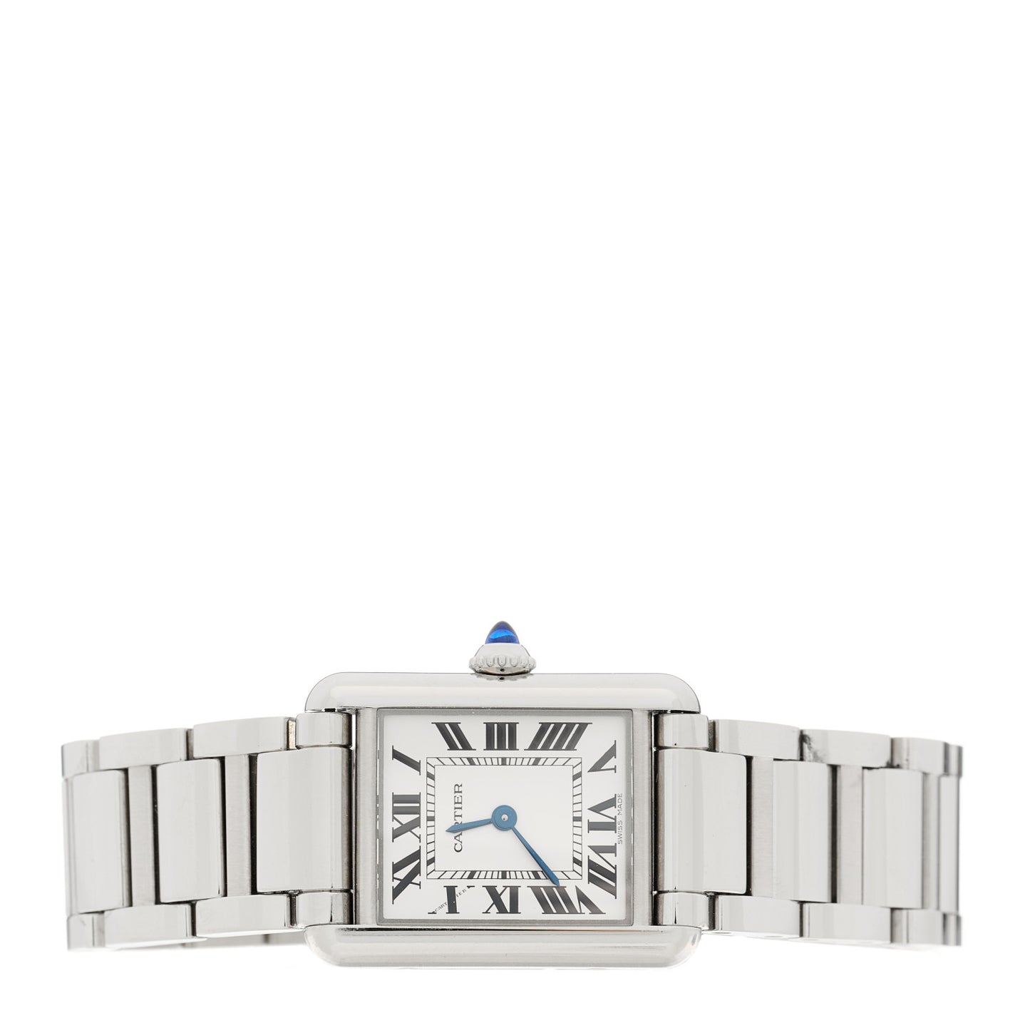 Stainless Steel 22mm Tank Must Quartz Watch