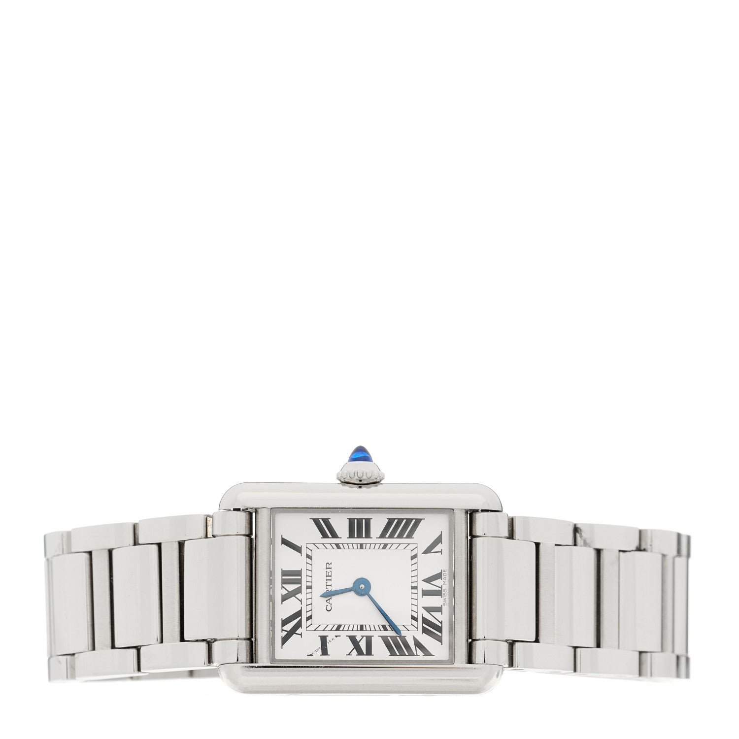 Cartier Stainless Steel 22mm Tank Must Quartz Watch 2 of 5