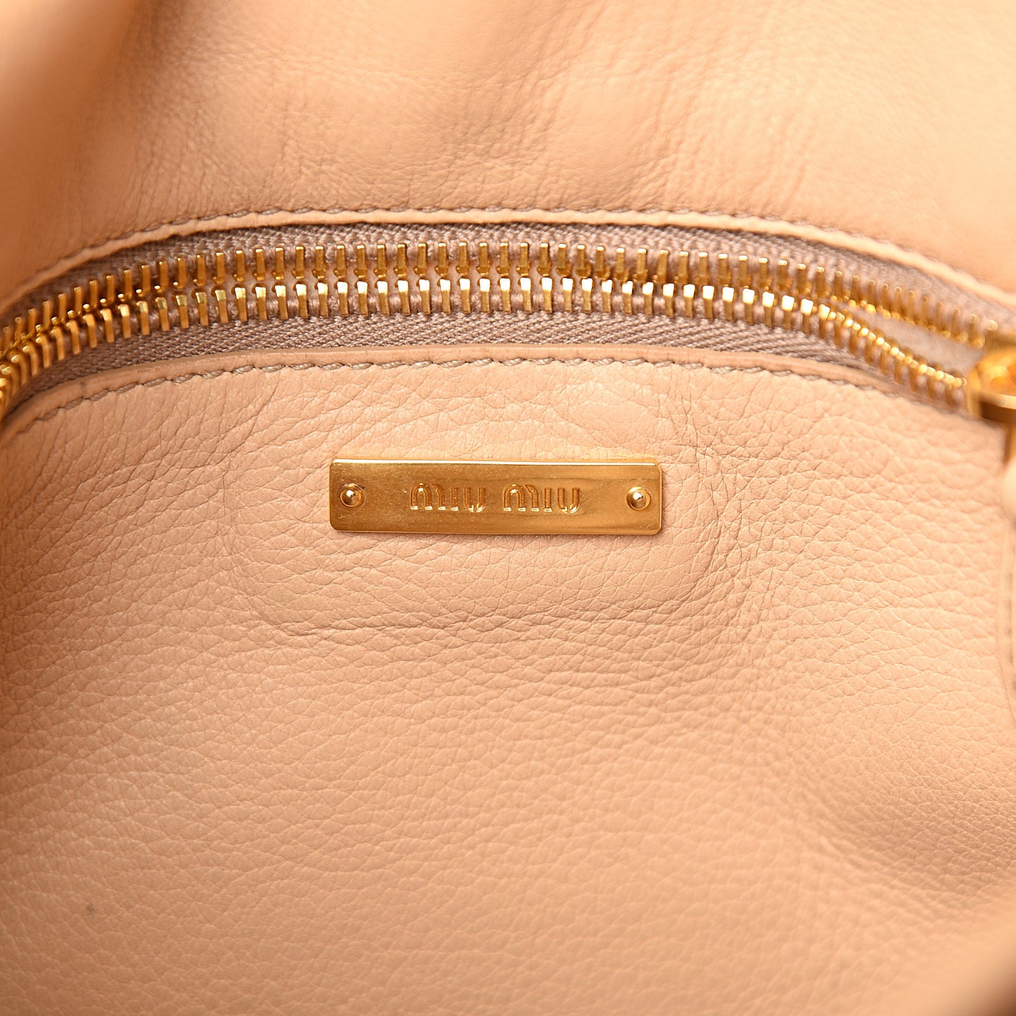 Cervo Flap Satchel Beige