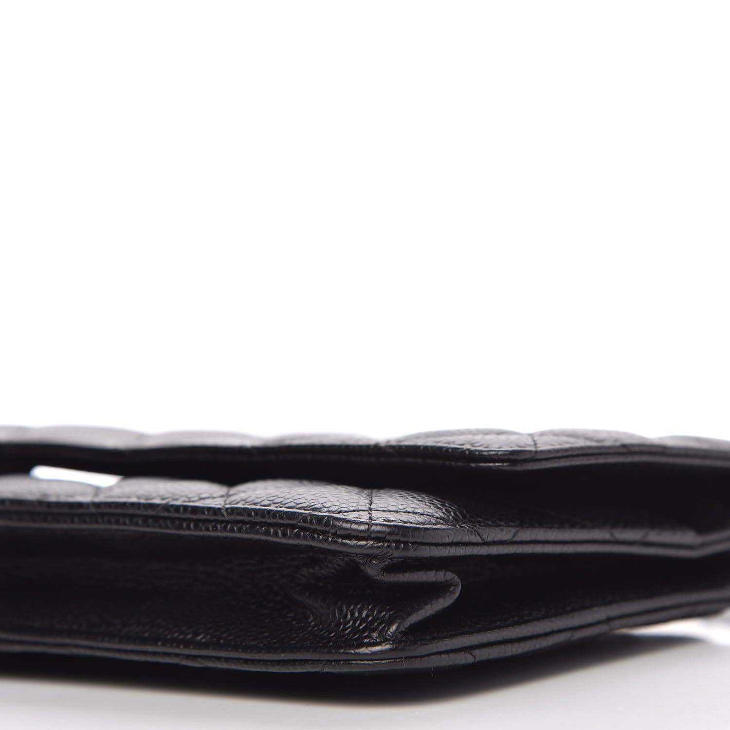 Chanel Caviar Quilted Wallet On Chain WOC Black 7 of 12