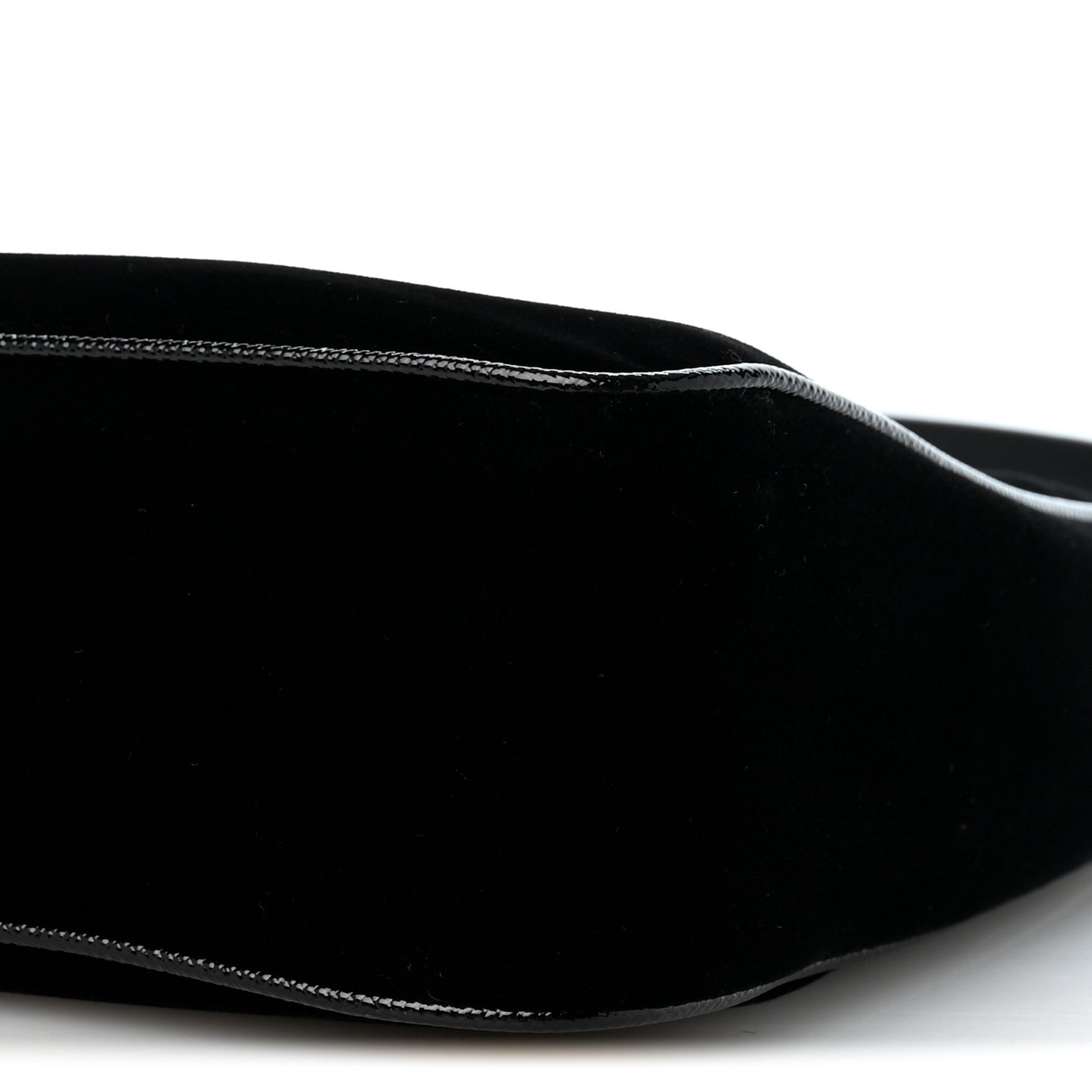 Velvet Nappa Mini Re-Edition Shoulder Bag Black