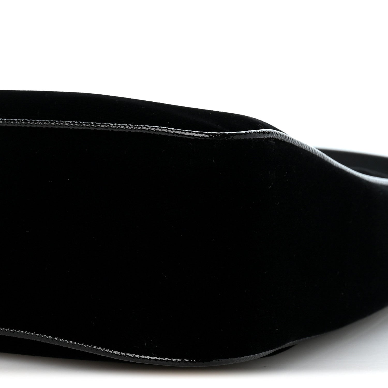 Prada Velvet Nappa Mini Re-Edition Shoulder Bag Black 10 of 11