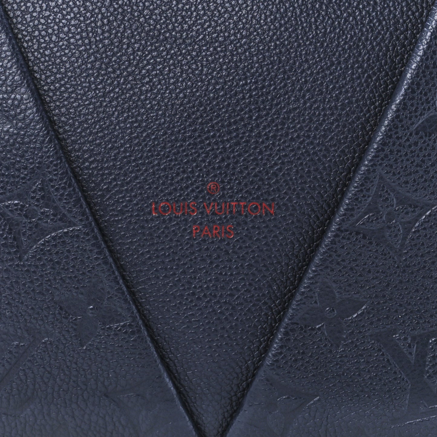 Empreinte V Tote BB Marine Rouge