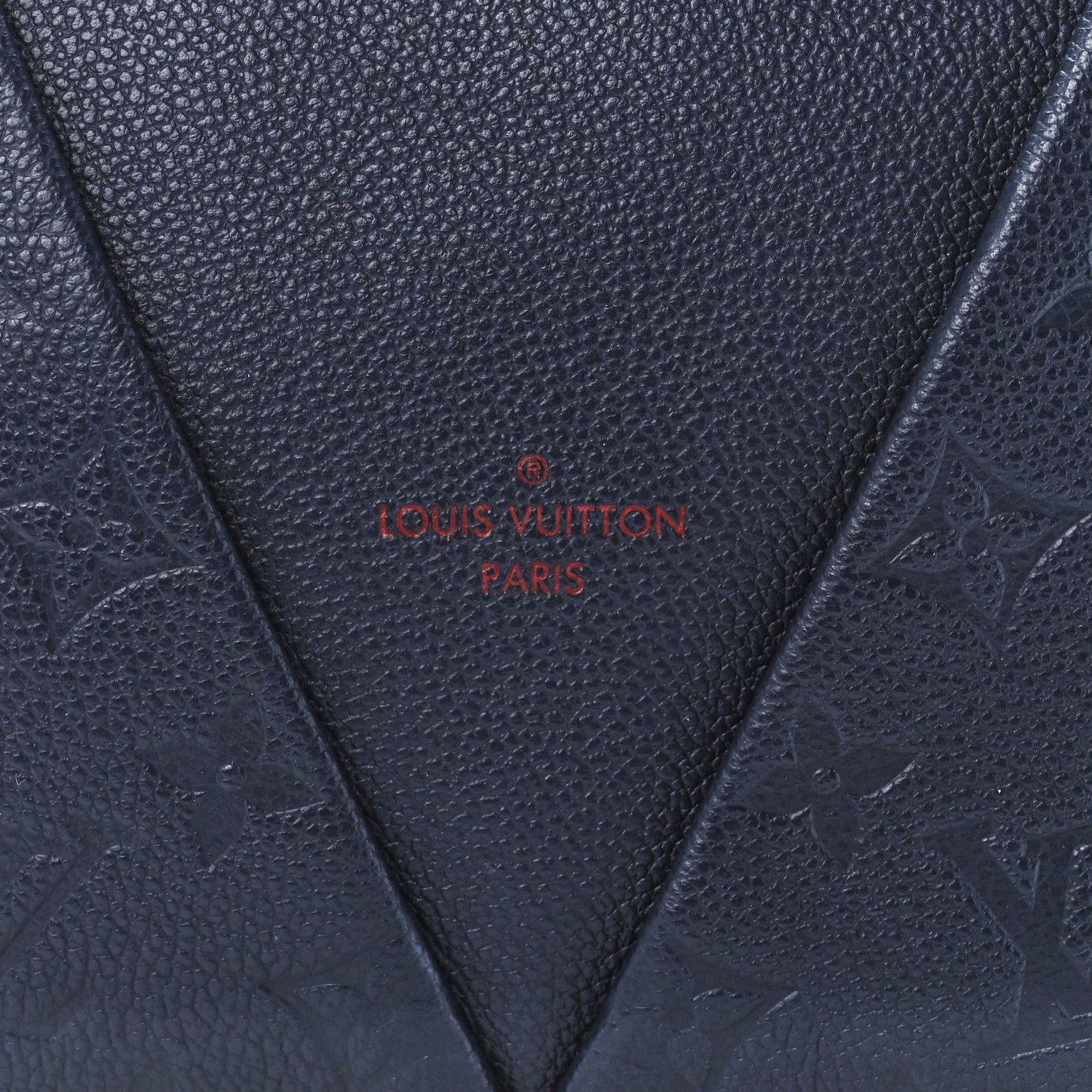 Louis Vuitton Empreinte V Tote BB Marine Rouge 8 of 12