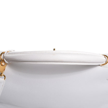 Hermes Epsom Kelly Sellier 40 White 14 of 25