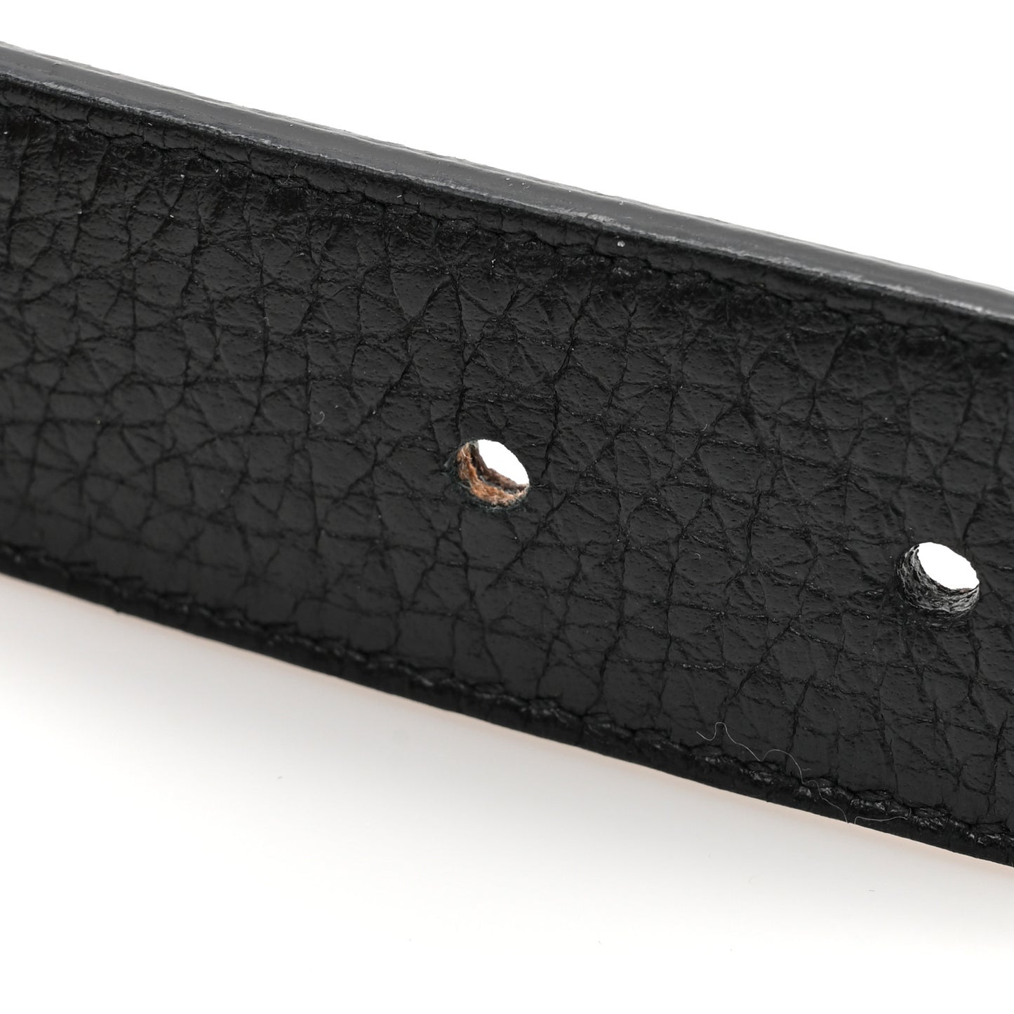 Calfskin Double G Reversible 37mm Belt 85 34 Black Cocoa