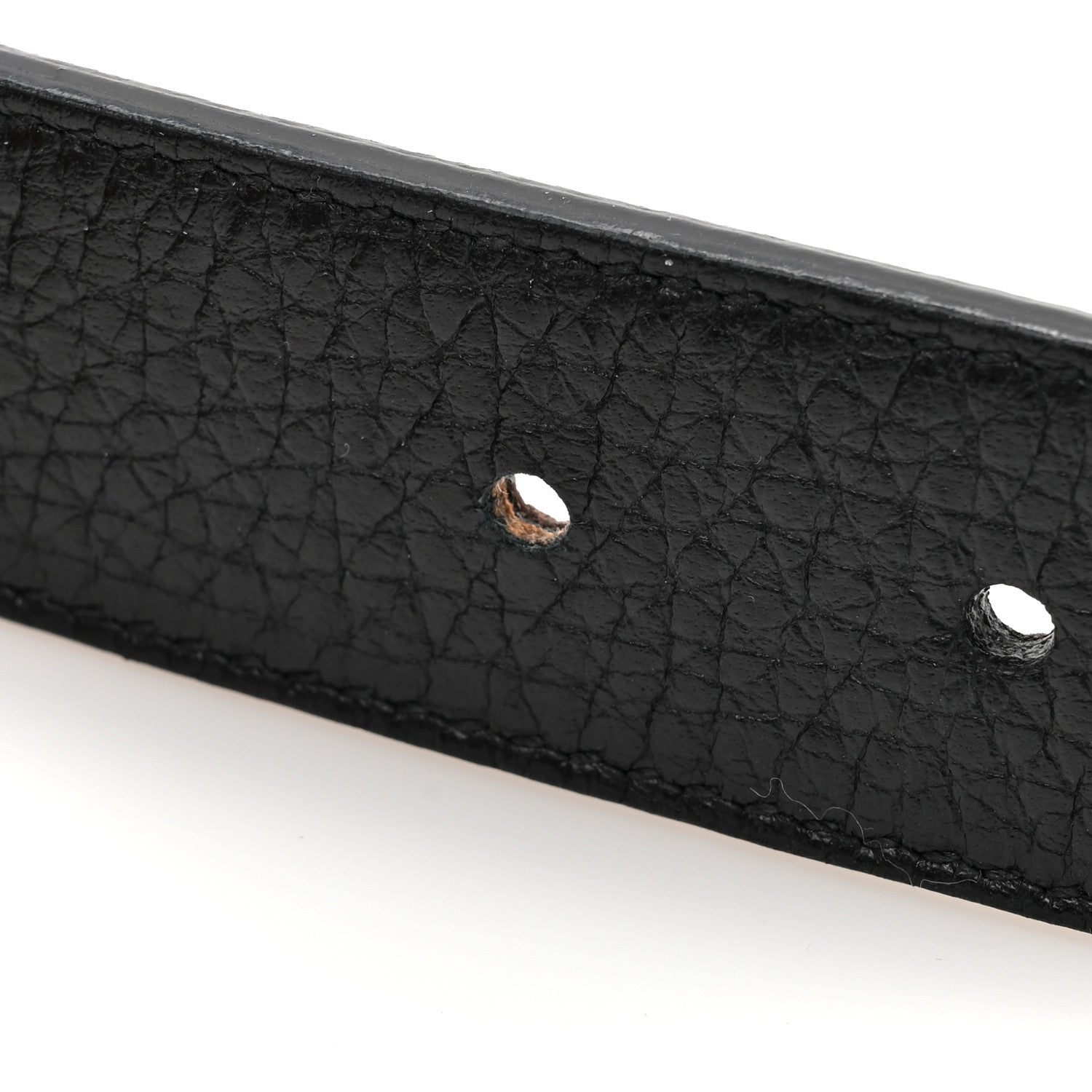 Gucci Calfskin Double G Reversible 37mm Belt 85 34 Black Cocoa 8 of 8