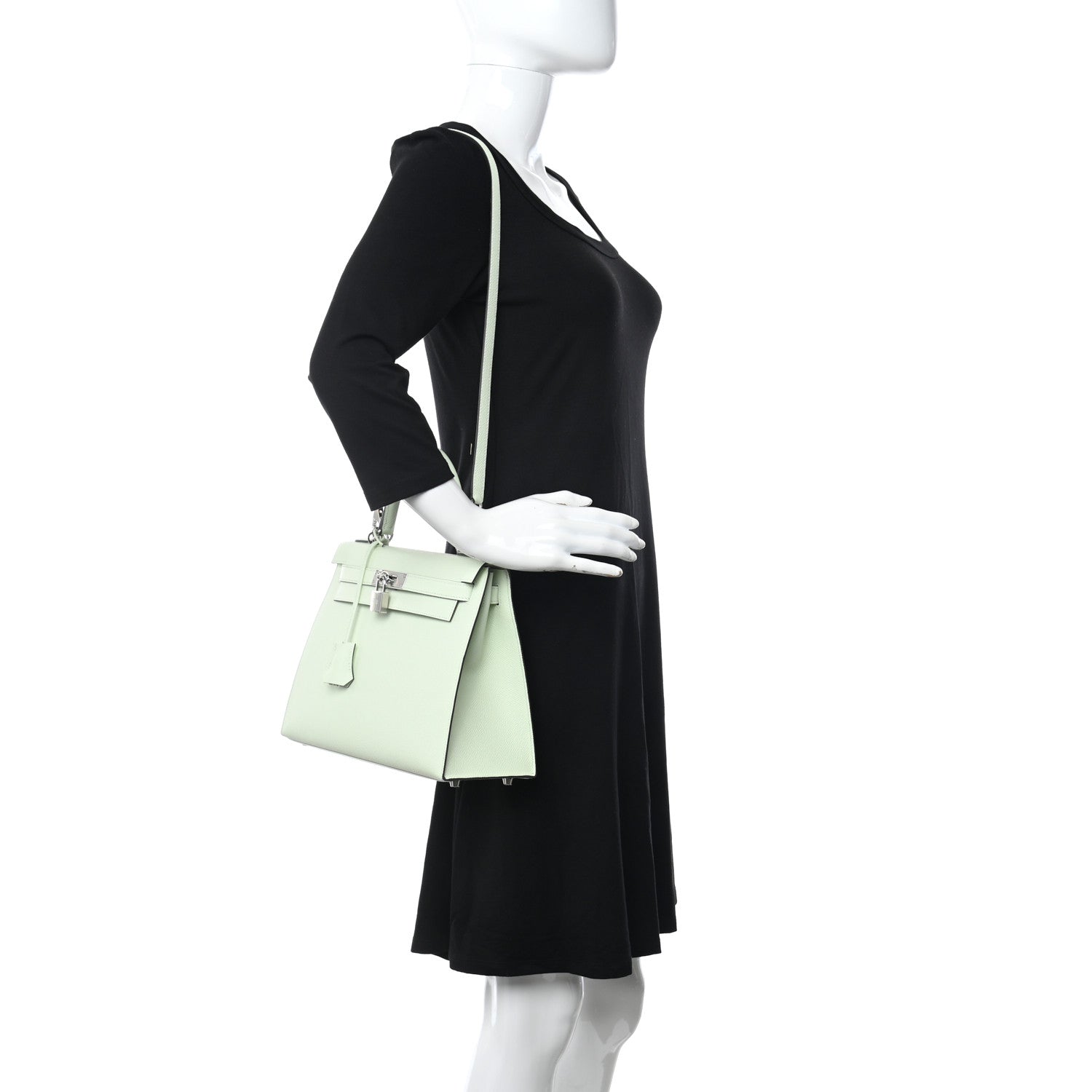 Hermes Epsom Kelly Sellier 28 Vert Fizz 2 of 10