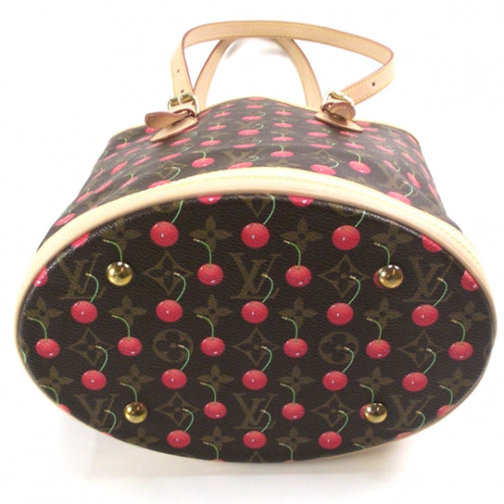 Monogram Cerises Bucket Bag