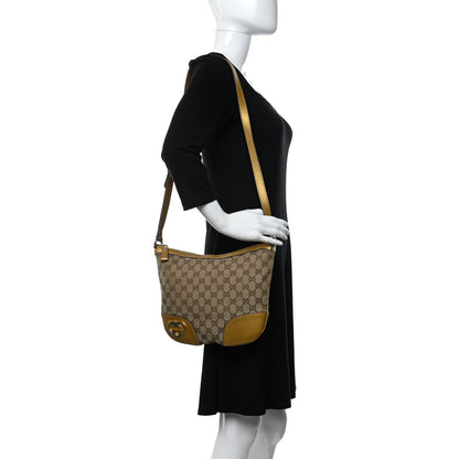 Gucci Monogram Small Lovely Heart Messenger Gold 2 of 12