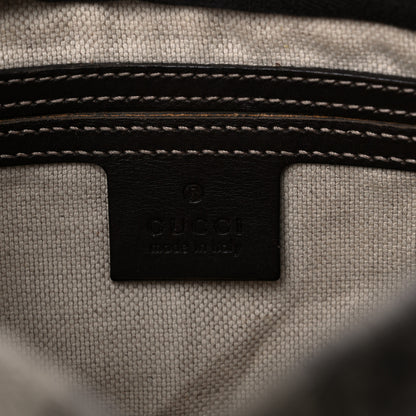 Gucci GG Supreme Monogram Belt Bag Dark Brown 6 of 13
