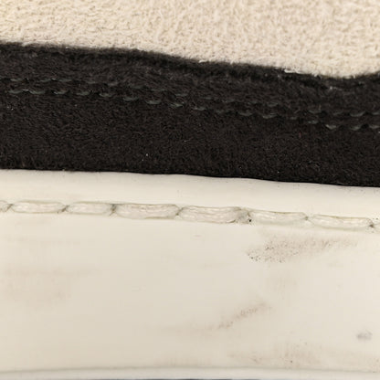 Chanel Suede Kidskin Womens CC Sneakers 36 Black White 10 of 10
