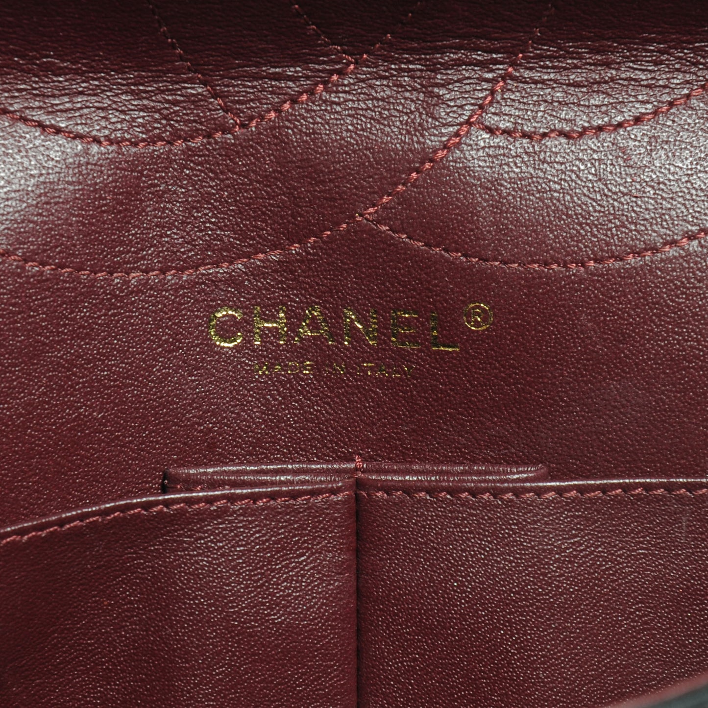 Distressed Leather 2.55 Reissue 227 Flap Black