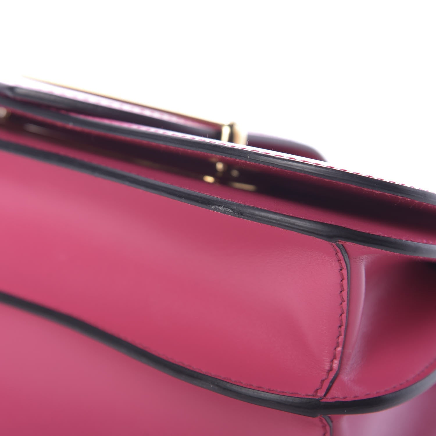 Prada City Calfskin Sidonie Small Chain Crossbody Bag Magenta 8 of 10
