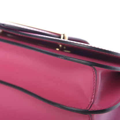 Prada City Calfskin Sidonie Small Chain Crossbody Bag Magenta 8 of 10
