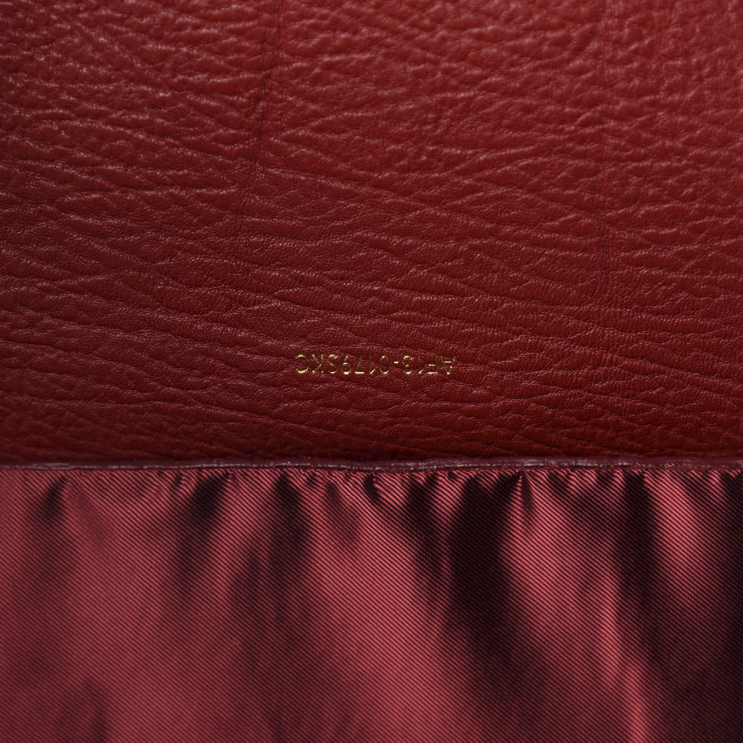 3.1 Textured Calfskin Medium Pashli Satchel Red