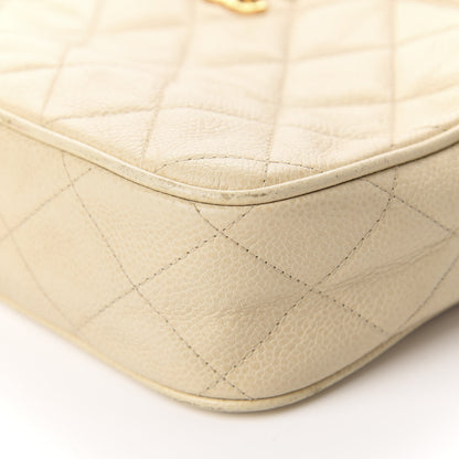 Chanel Caviar Quilted Camera Case Beige Clair 7 of 16
