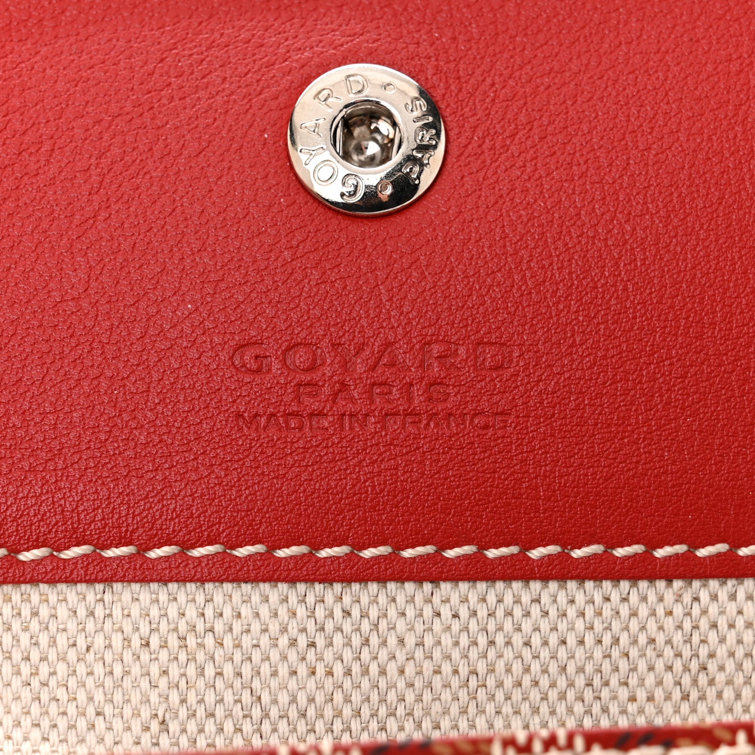 Goyard Goyardine Saint Louis PM Red 6 of 10