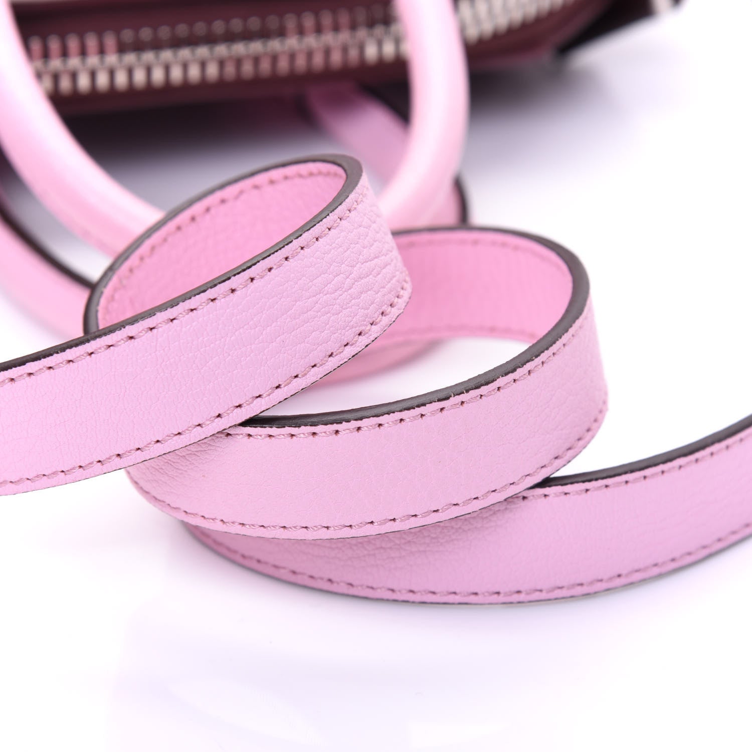 Givenchy Sugar Goatskin Mini Tri-Color Antigona Burgundy Pink White 16 of 16