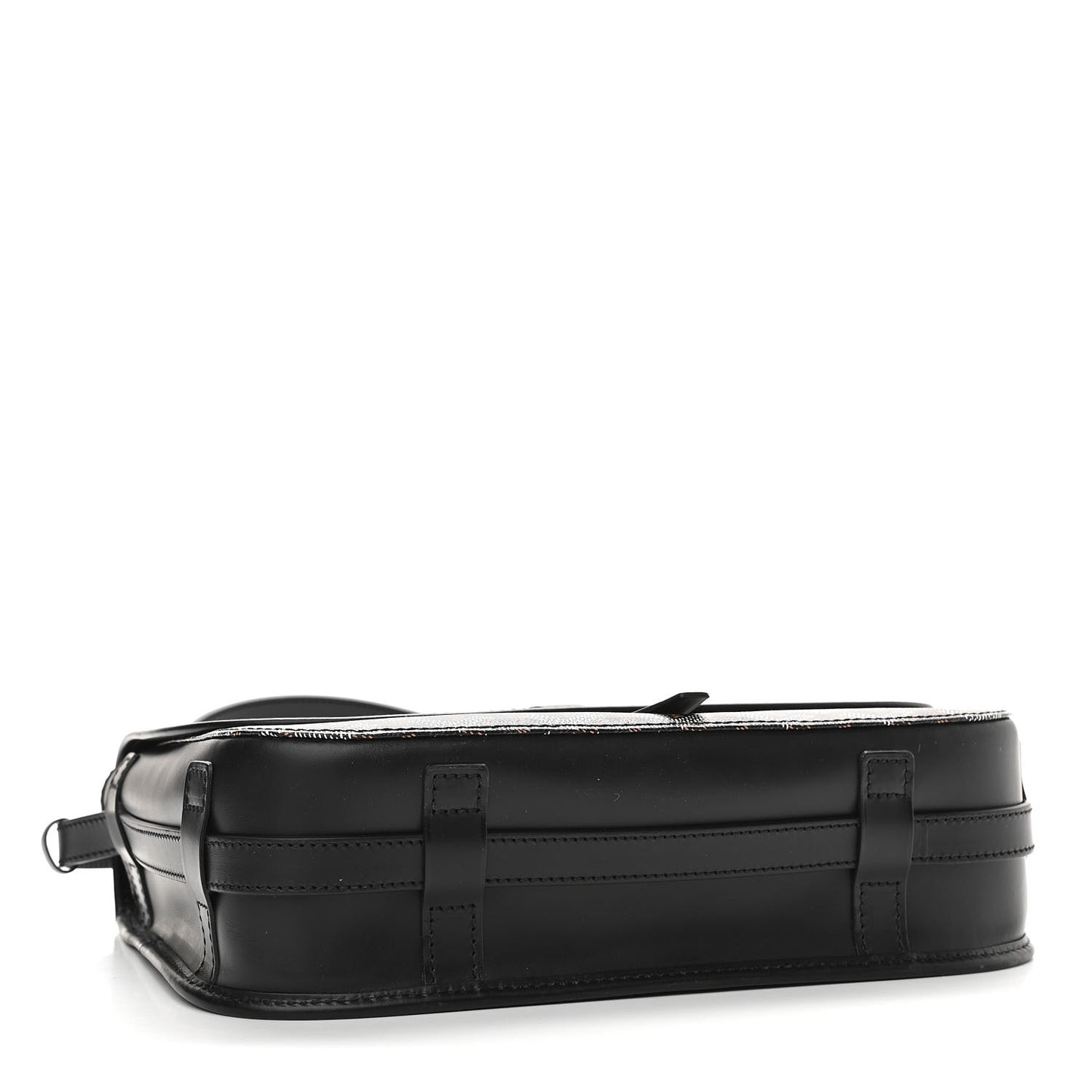 Goyardine Belvedere II MM Messenger Bag Black