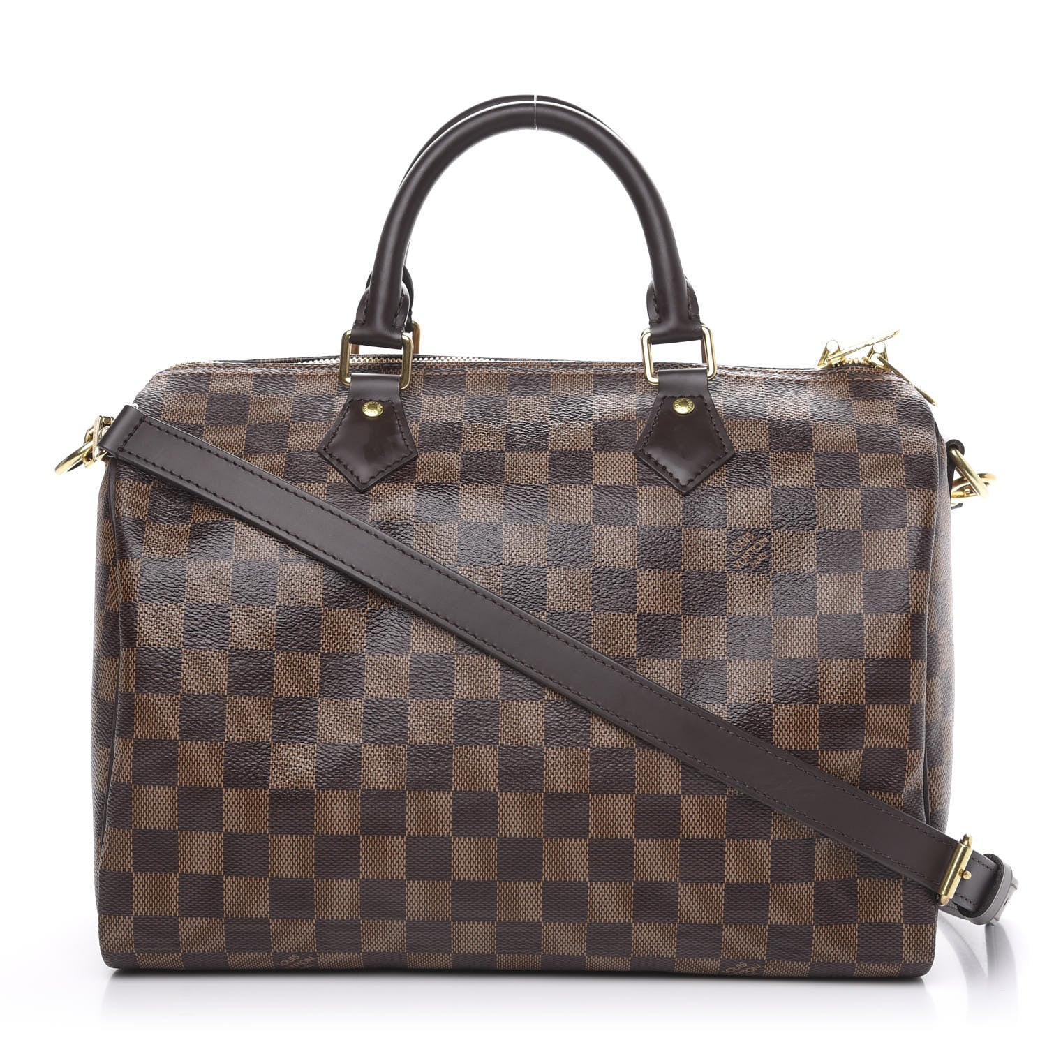 Louis Vuitton Damier Ebene Speedy Bandouliere 30 1 of 12