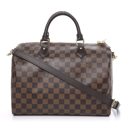 Louis Vuitton Damier Ebene Speedy Bandouliere 30 1 of 12