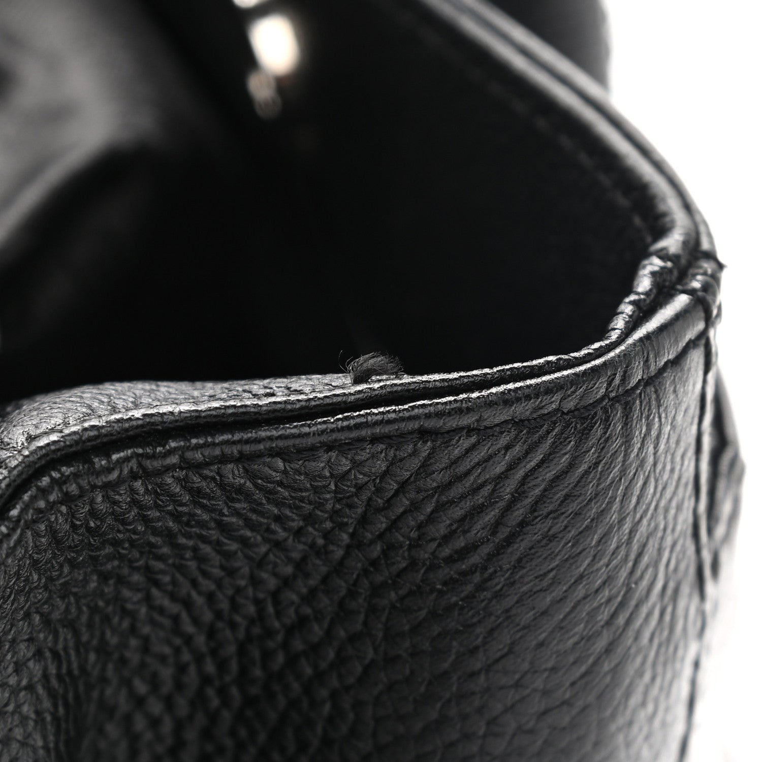 Chanel Calfskin Mademoiselle Lock Cerf Shopper Tote Black 12 of 12