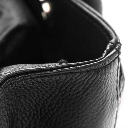 Chanel Calfskin Mademoiselle Lock Cerf Shopper Tote Black 12 of 12