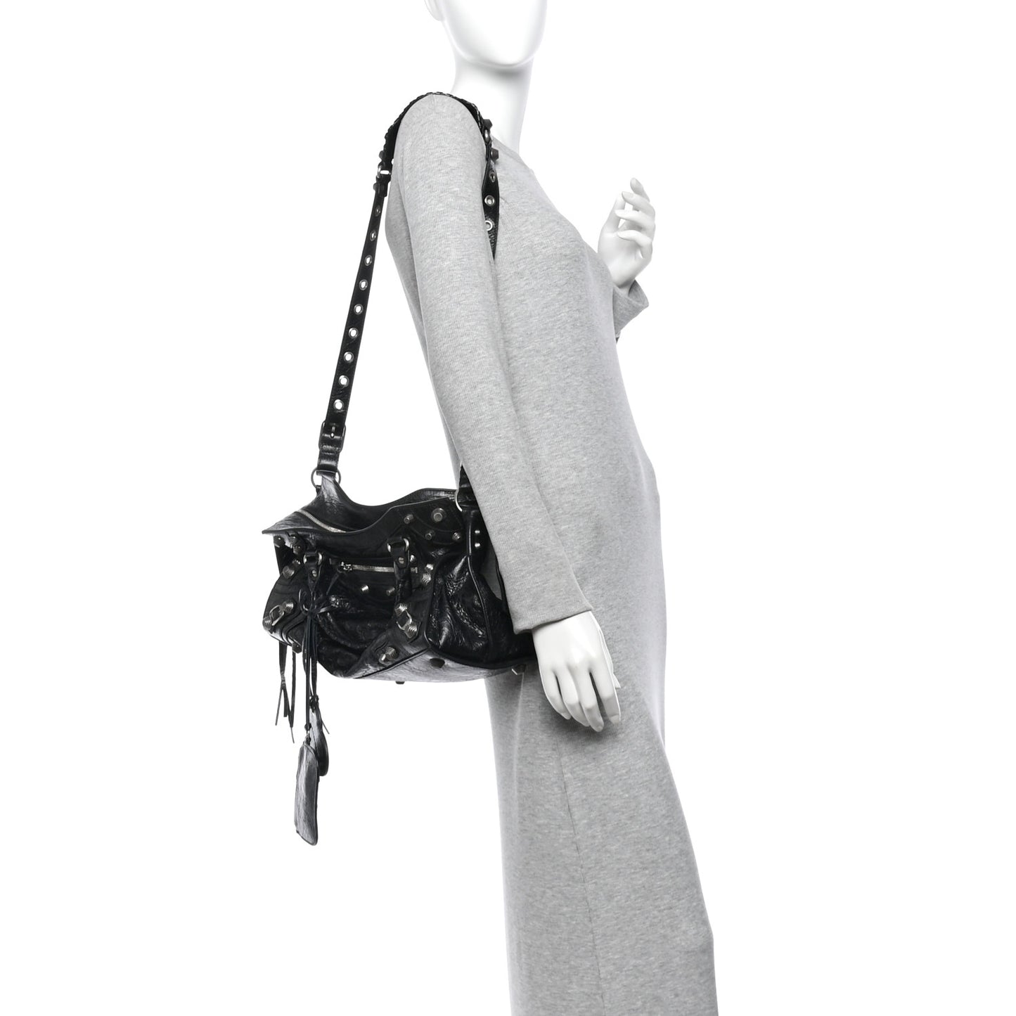 Agneau Arena Neo Cagole City Handbag Black