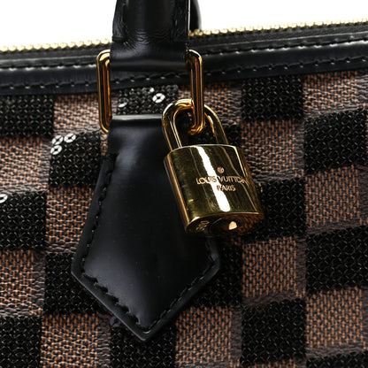 Louis Vuitton Damier Paillettes Speedy 30 Black 8 of 11